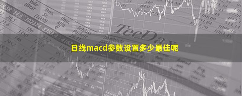 日线macd参数设置多少最佳呢