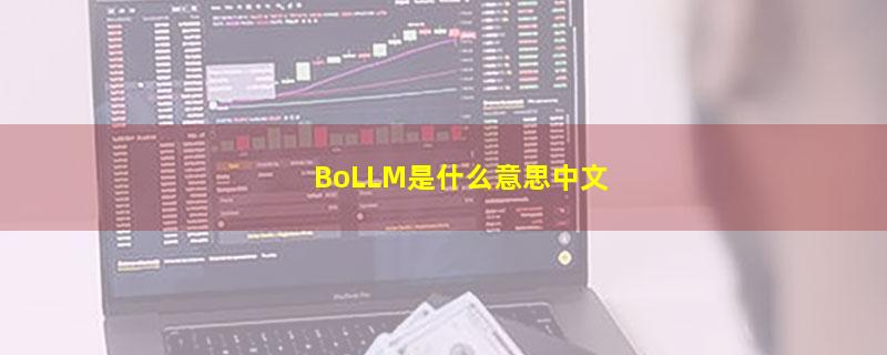 BoLLM是什么意思中文