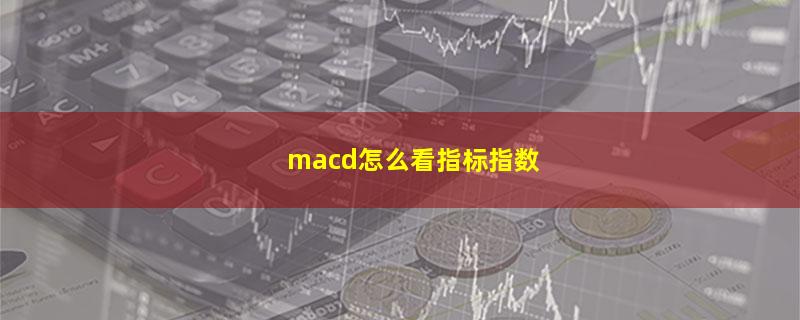 macd怎么看指标指数