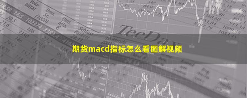 期货macd指标怎么看图解视频